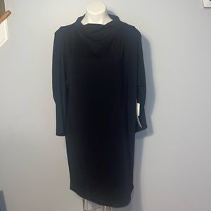 Anthropologie Stateside cowl neck long sleeve midi dress. NWT. Large.